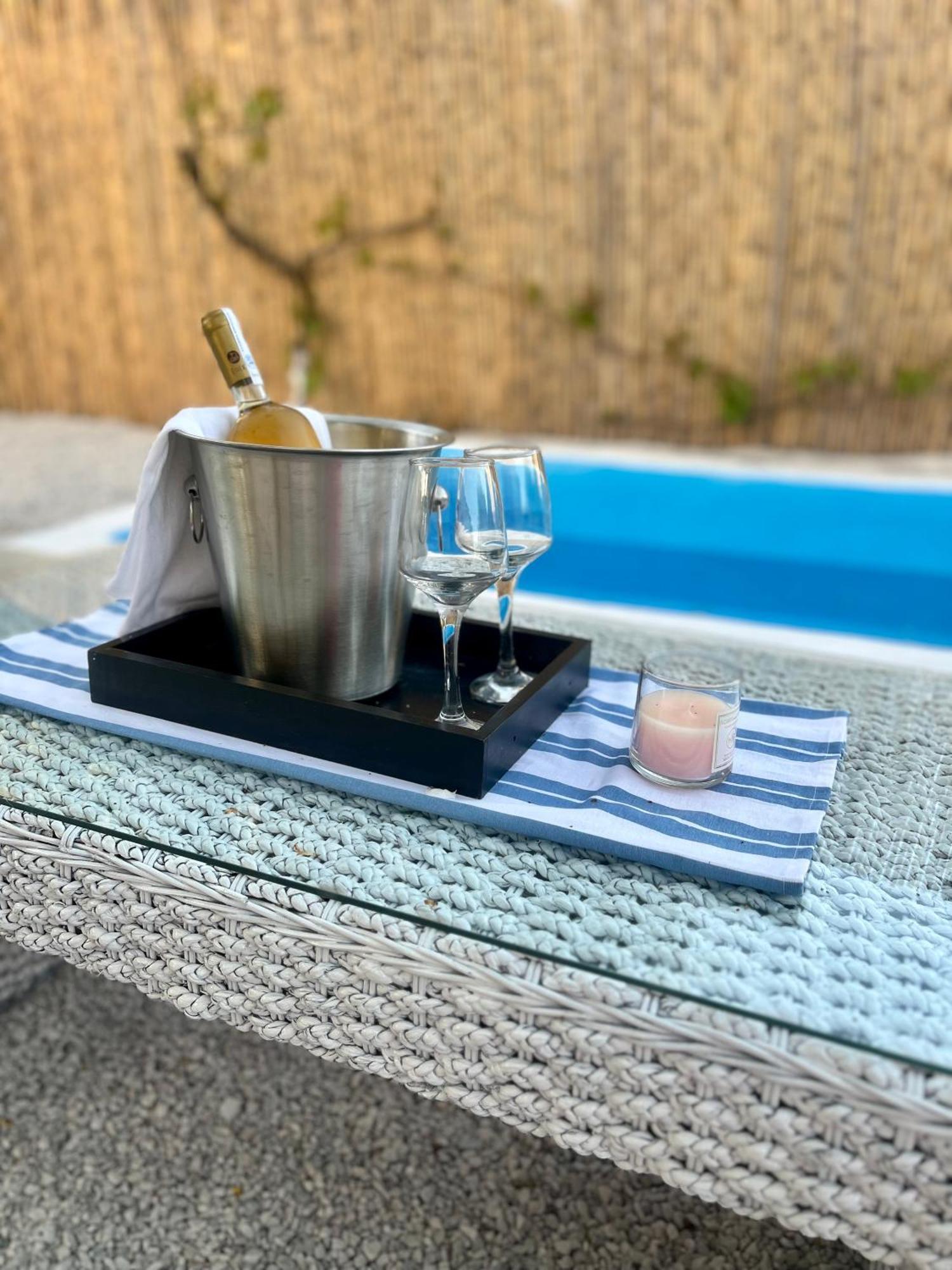 피타고레이오 Holiday Oasis With Private Patio And Hammam-Style Bath In Chora-Pithagoreo, Samos Island 빌라 외부 사진
